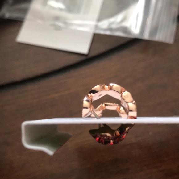 NWT Kate Spade Rose Gold Gatsby Dot Huggies NOT FOR SALE - Picture 5 of 6